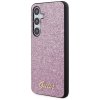 Guess GUHCS24MHGGSHU S24+ S926 fioletowy/purple hardcase Glitter Script